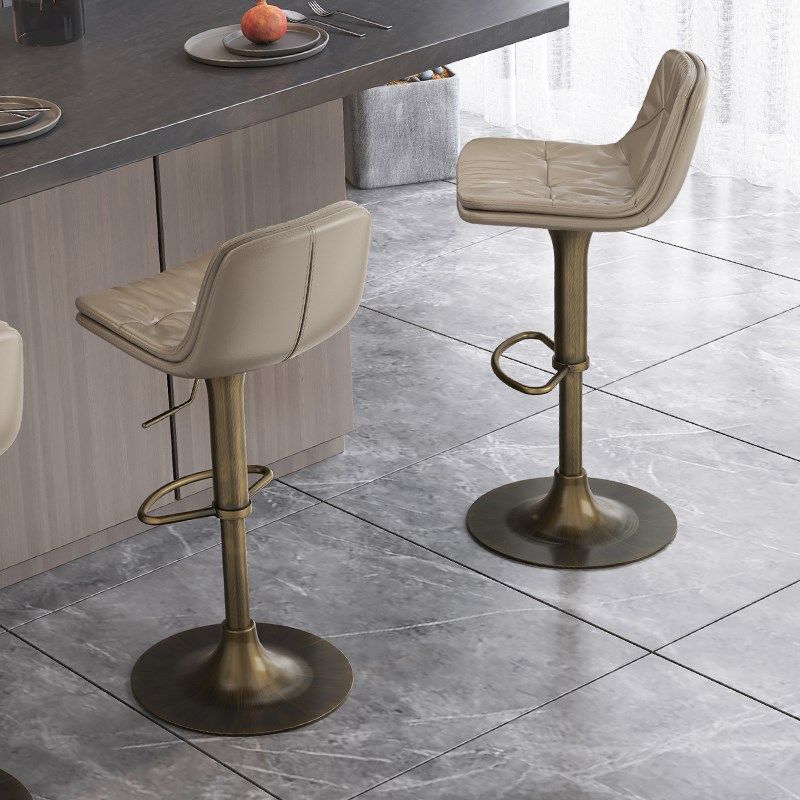 欧式吧台椅椅子家用升降旋转靠背高脚凳吧台凳轻奢岛台高餐椅7189,住宅家具,家用高脚椅,淘宝优惠券,粉丝福利购,淘宝优惠卷