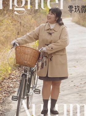 零玖微茗2025微胖大码打底上衣保暖显瘦基本款半高领针织衫78710