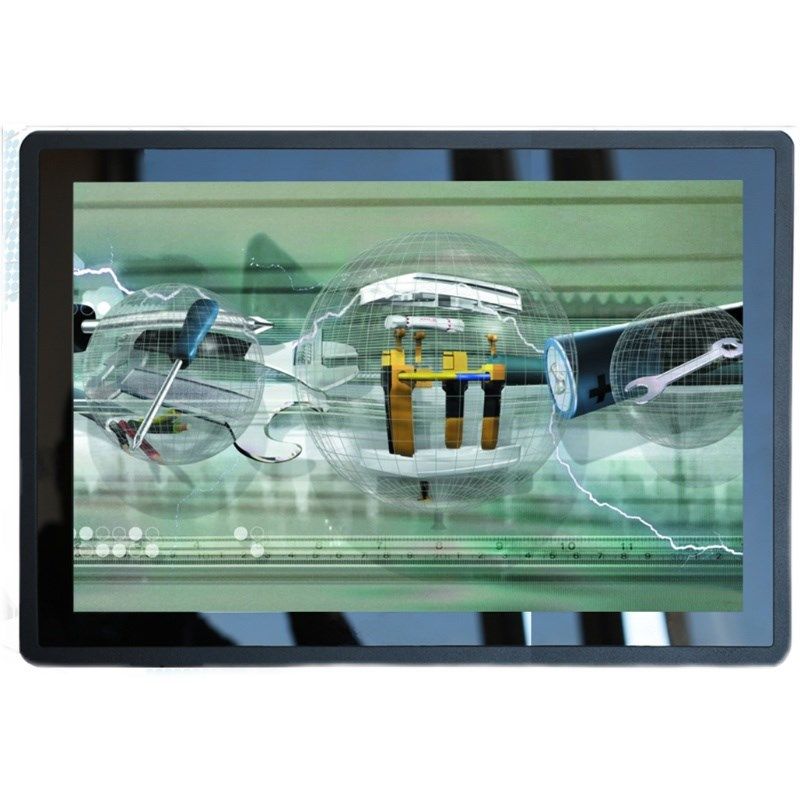 21.5寸高亮电容触摸液晶屏显示器 户外自动售货机显示屏 户外高亮