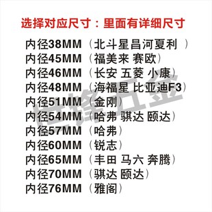 排气管密封圈垫子锥形消声器石墨环垫耐高温钢丝球垫圈接口垫片