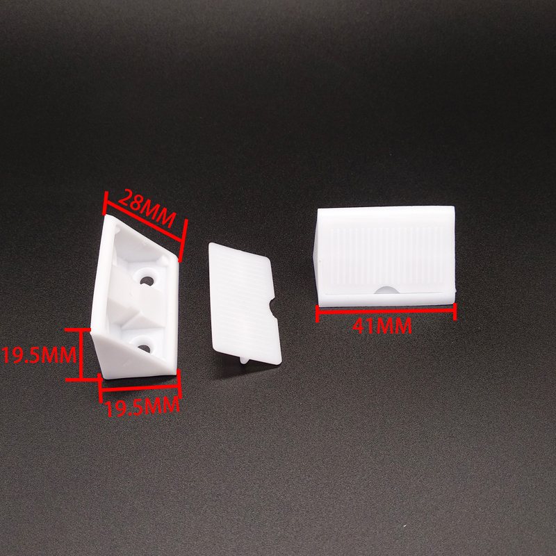 尼龙塑料加厚角码家具直角90度角码层板托衣柜橱柜配件连接件角码