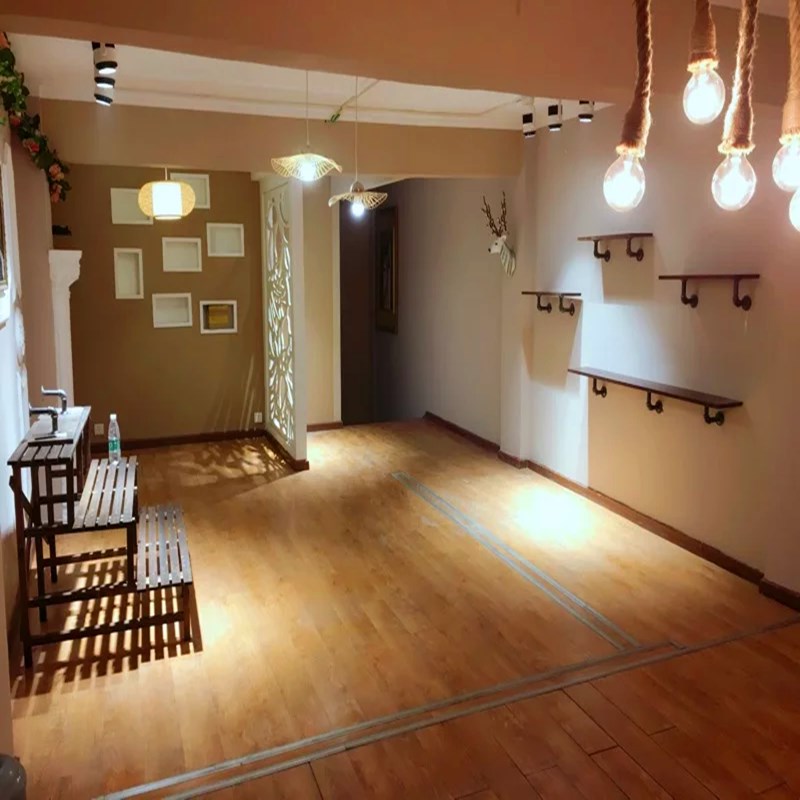 复古工业风铁艺书架客厅墙上壁挂实木一字搁板墙面水管装饰置物架