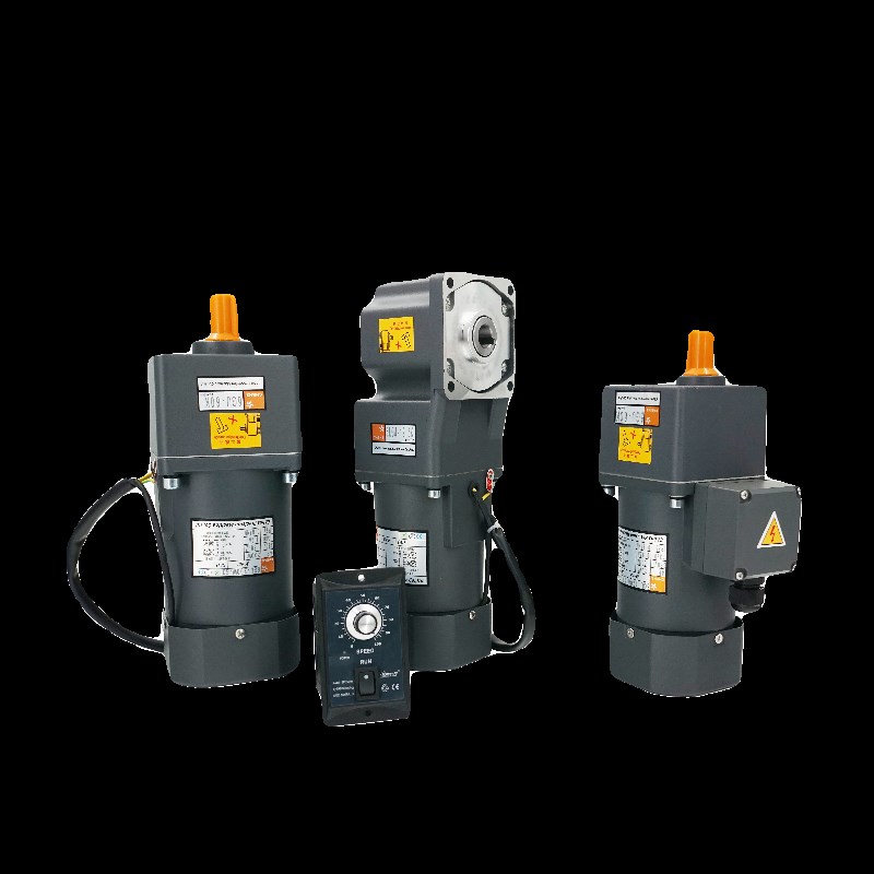 K系列GU齿轮减速电机60W220v输送带可调变直角慢速调速电机马达