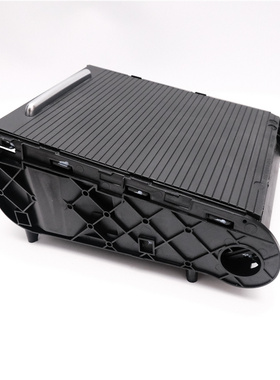 适用新老CC迈腾B6B7百叶帘水杯架前扶手箱深浅米黑棕灰色饮料杯架