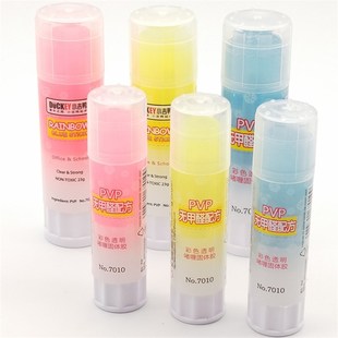 小吉鸭小号7010固体胶财务办公23g胶棒粘性强桌面用品无甲醛胶棒