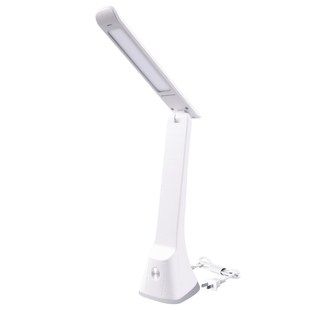 泰格信LED台灯护眼保视力学生学习专用卧室床头灯可折叠充插两用