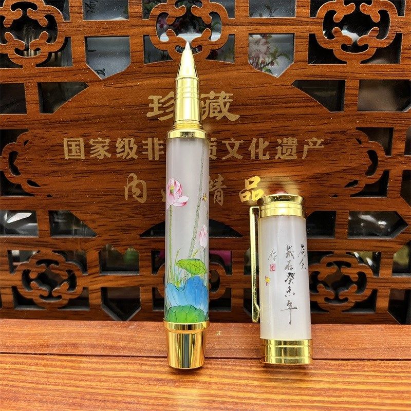 新品内画圆珠笔 钢笔 手工内画送长辈 老师 同学等外事礼品,特色手工艺,内画鼻烟壶,淘宝优惠券,粉丝福利购,淘宝优惠卷