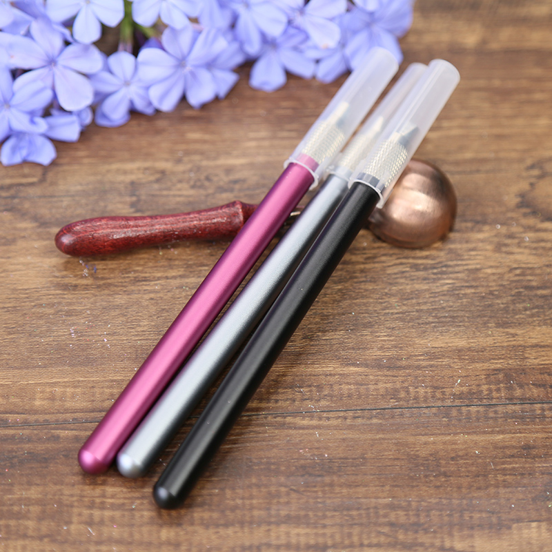 全金属铝杆雕刻笔刀手工剪纸刻刀刻纸雕刻刀纸雕模型手帐美术笔刀