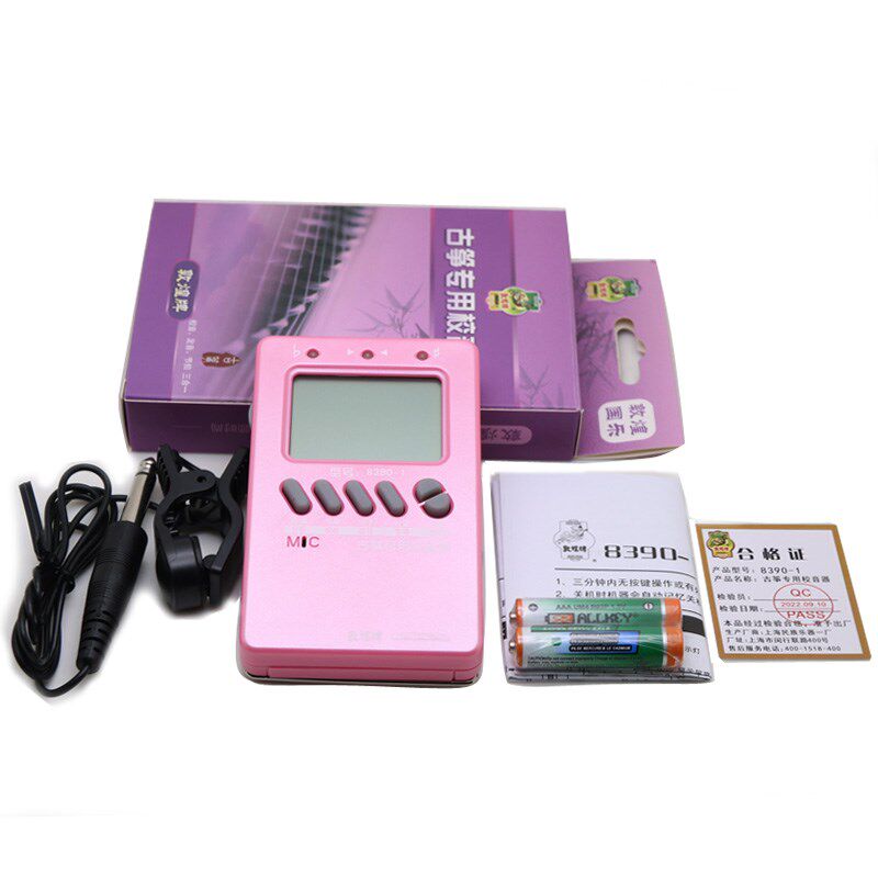 敦煌牌古筝调音器定音/校音/节拍三合一功能拾音夹电子式操作简单