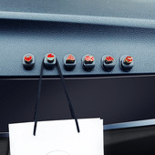 中国风汽车内用挂钩粘贴前排多功能实用车载小挂钩通用 两个装