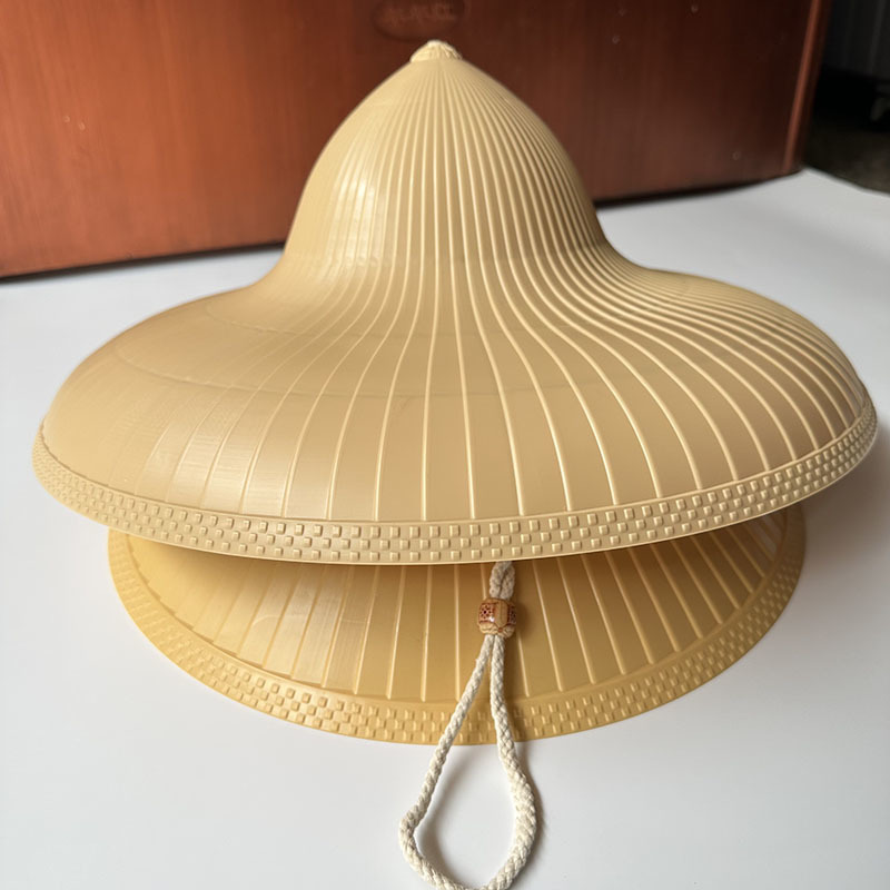 海南斗笠帽防水斗笠帽遮雨户外防晒男女通用四季可戴田园劳动大檐