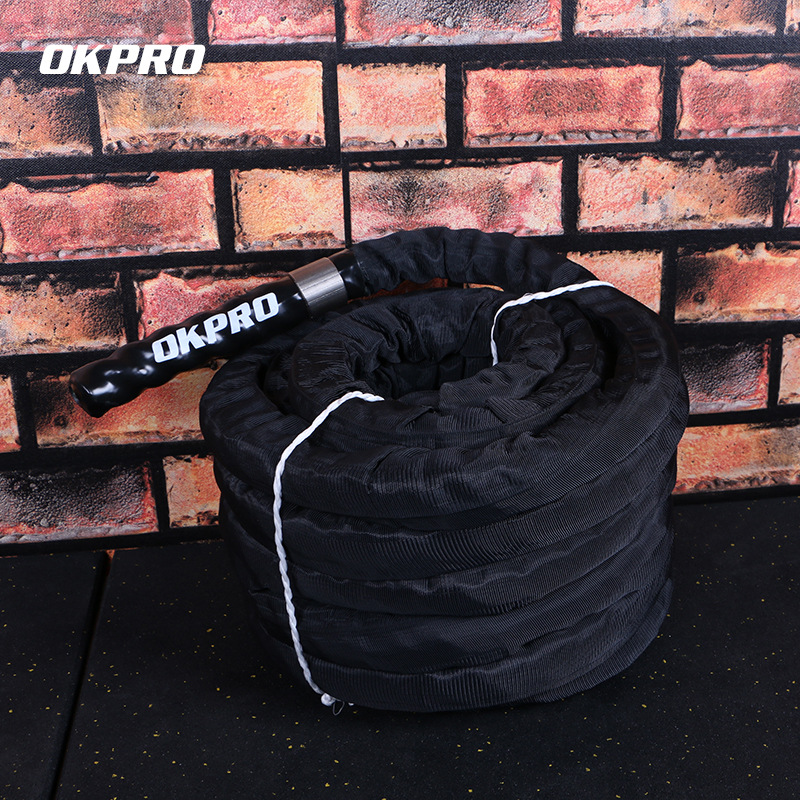 UFC甩绳战绳阻力拉力绳体能训练绳攀爬绳MMA格斗绳保护套粗绳