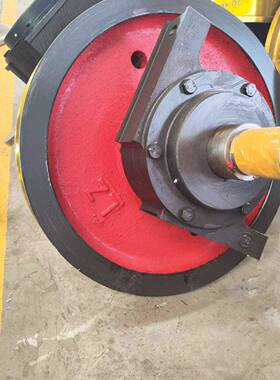 起铸钢铸铁行车SNL车0轮组机轨道300/50行走轮重车轮配件