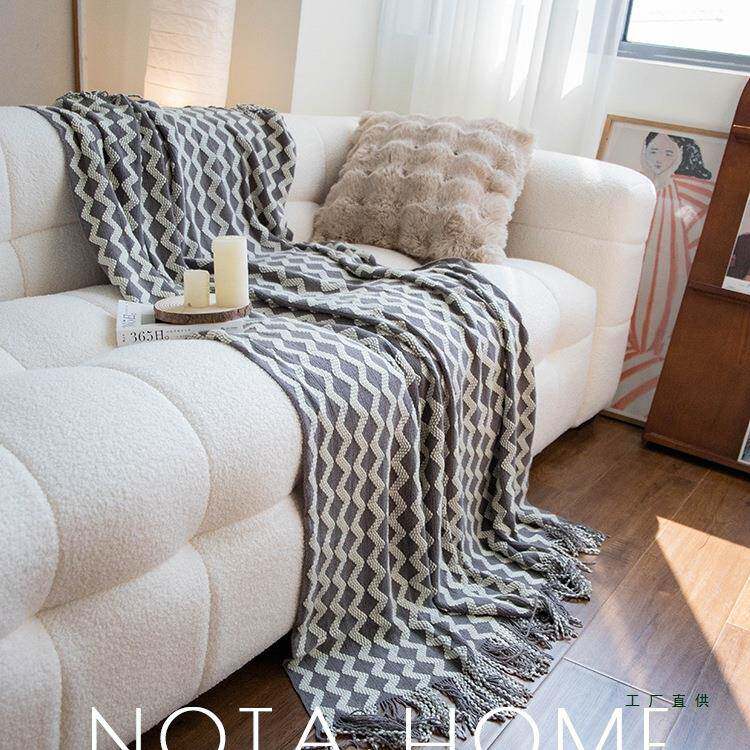 北风毛毯沙毯双人盖毯单人披肩F97TT5SM巾办公室午发休毯民宿欧床