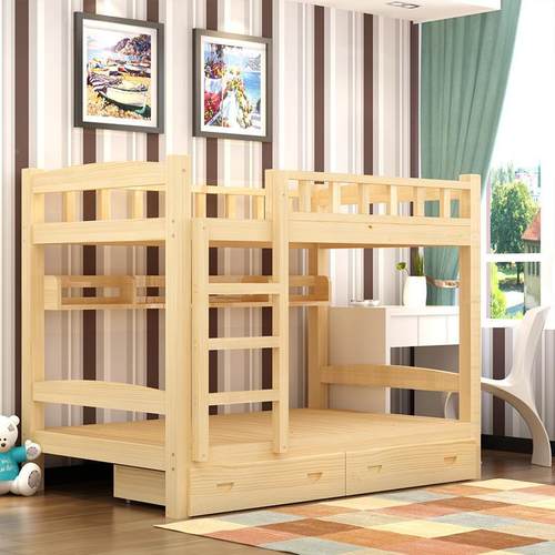 床上下铺加加粗龙骨二层生如图宿舍床高低加厚层床学员工宿舍床上