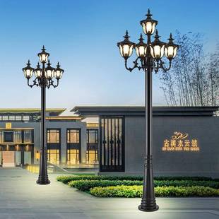 户灯小外区花XHJ TYC2园别墅家220超亮防水庭院用子高杆v3米欧式