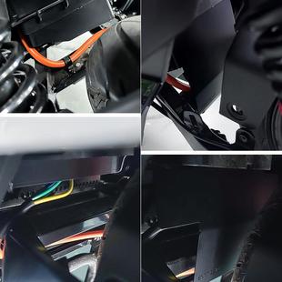 灵兽适用小牛NT控制器挡13长泥板改X装电动车延水板不锈钢挡挡泥