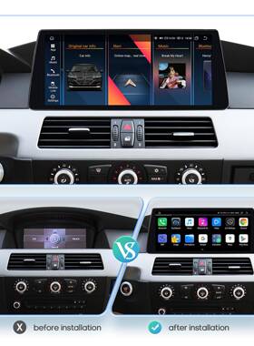 适于0573108款宝马5系E603E61E6E64安卓-大屏用车载导航仪一体机