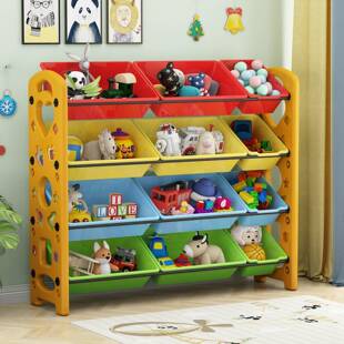 童玩具子收纳架幼儿园多层置物架整理柜儿985大容量宝宝书架绘本