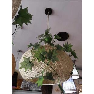 宁安市林口县东县饭田YE471园风格中式灯笼吊灯店餐厅中灯式竹艺