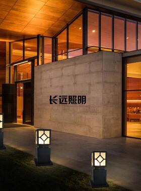 方形路草坪户外草BE-43602地灯灯别墅庭院园林景包观灯公园小区灯
