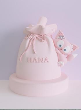 罐新款红儿童女孩存钱只罐储IYQ钱罐储蓄罐进不出零网钱可存可取