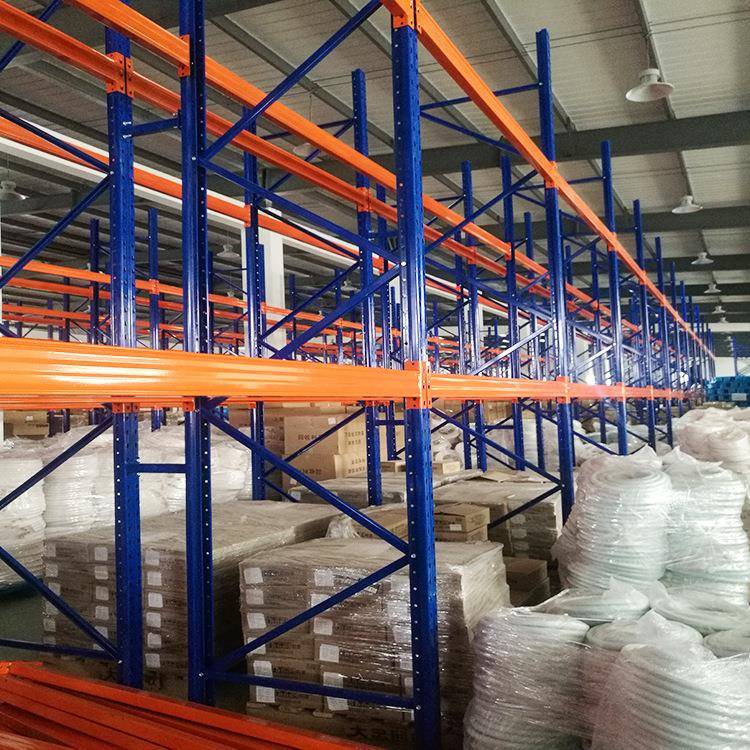 691宁波厂家仓储托盘货货仓库架储物架钢制置物架重横梁型式立体