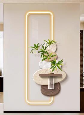 时款来运转客ZA0510厅玄关饰画水培绿电视墙格栅20植25新简约大气