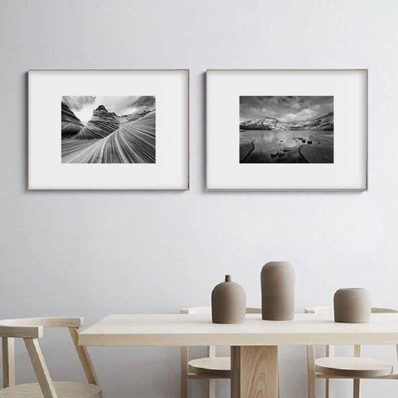 安塞摄尔装当斯小众艺术挂画黑白影饰画20220110复古风景客厅工亚,家居饰品,现代装饰画,淘宝优惠券,粉丝福利购,淘宝优惠卷