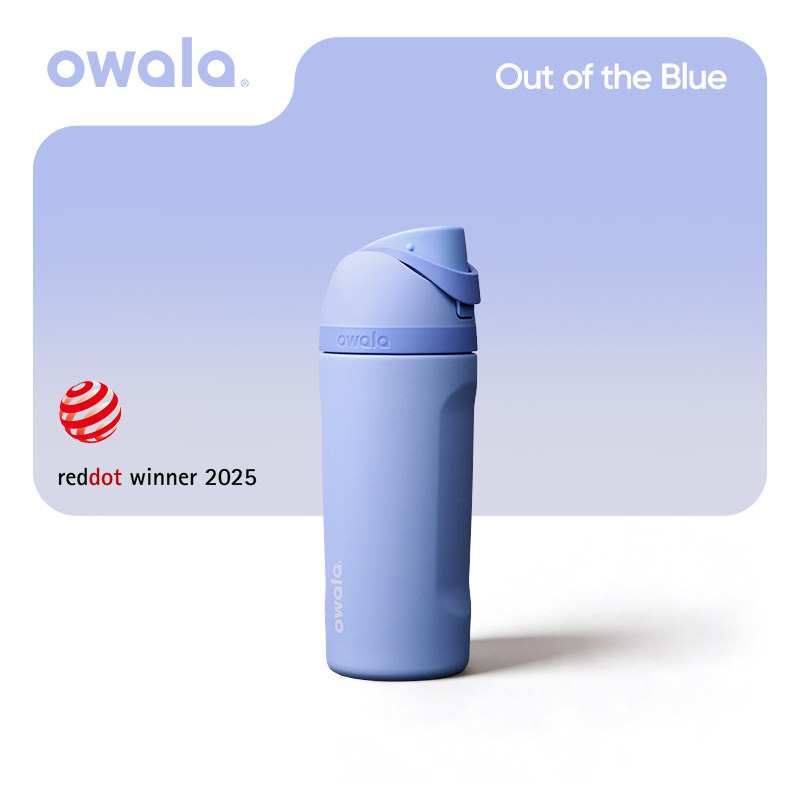 Owala水杯保温吸管杯新款不锈钢水瓶随行杯高颜值保冷杯弹盖儿童