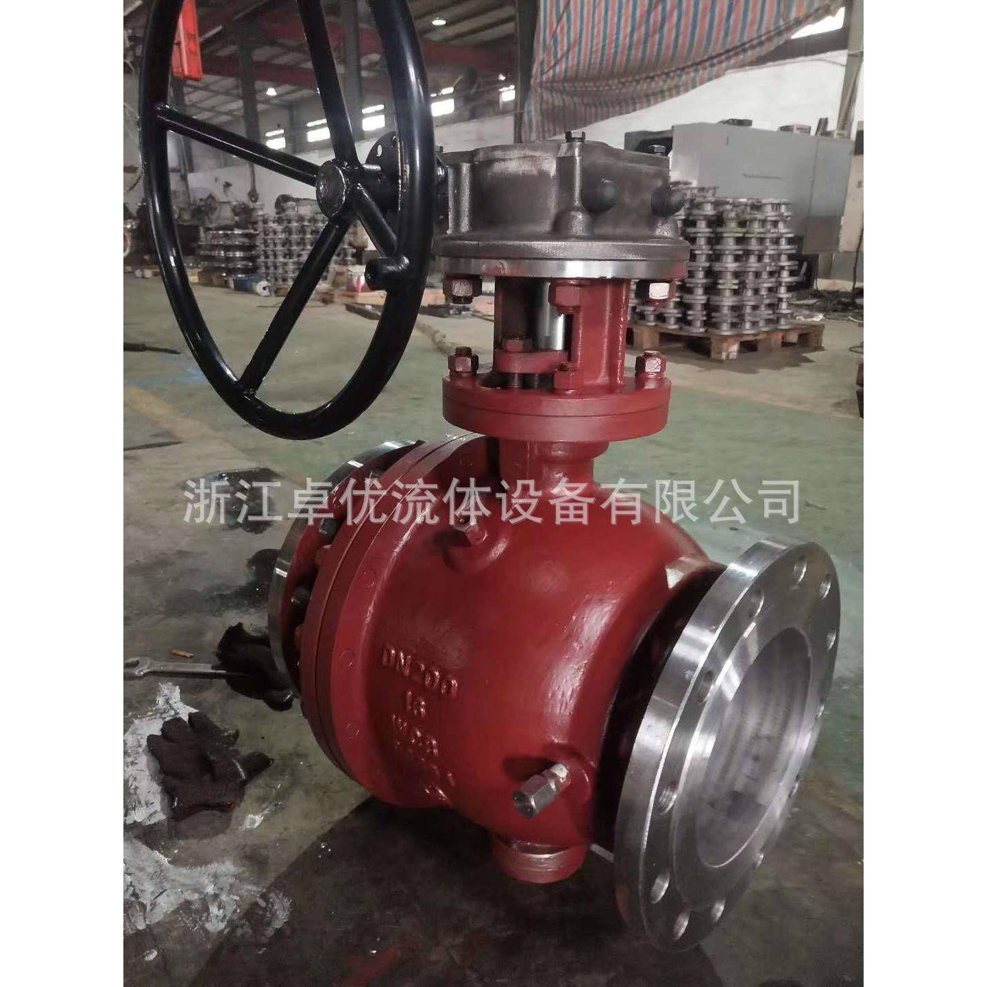 气动阀门法兰球阀304铸钢天然气球阀锅炉不锈钢球阀直通阀门