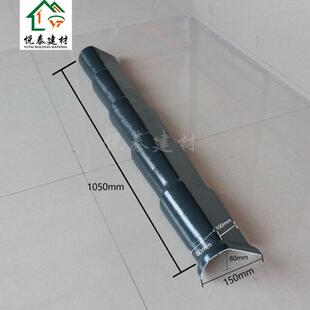 供应合成树脂瓦配件别墅屋面瓦左右封边瓦仿古塑料瓦封檐板建材