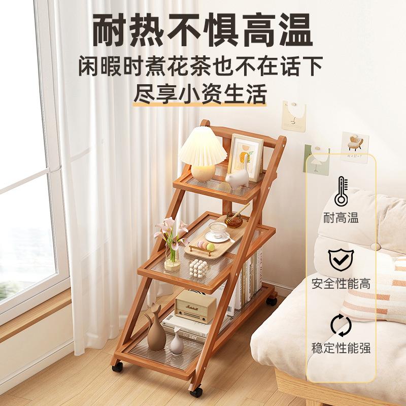 中式茶几款客厅2025新可移动简约置物JFV架家用创休闲新小意推车