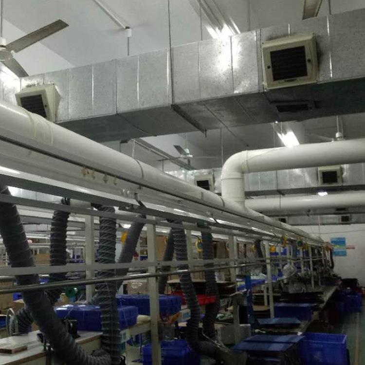 机废铁气烟尘烙铁排烟工程烙铁焊锡排烟烙除烟工程恒TYQ辉电