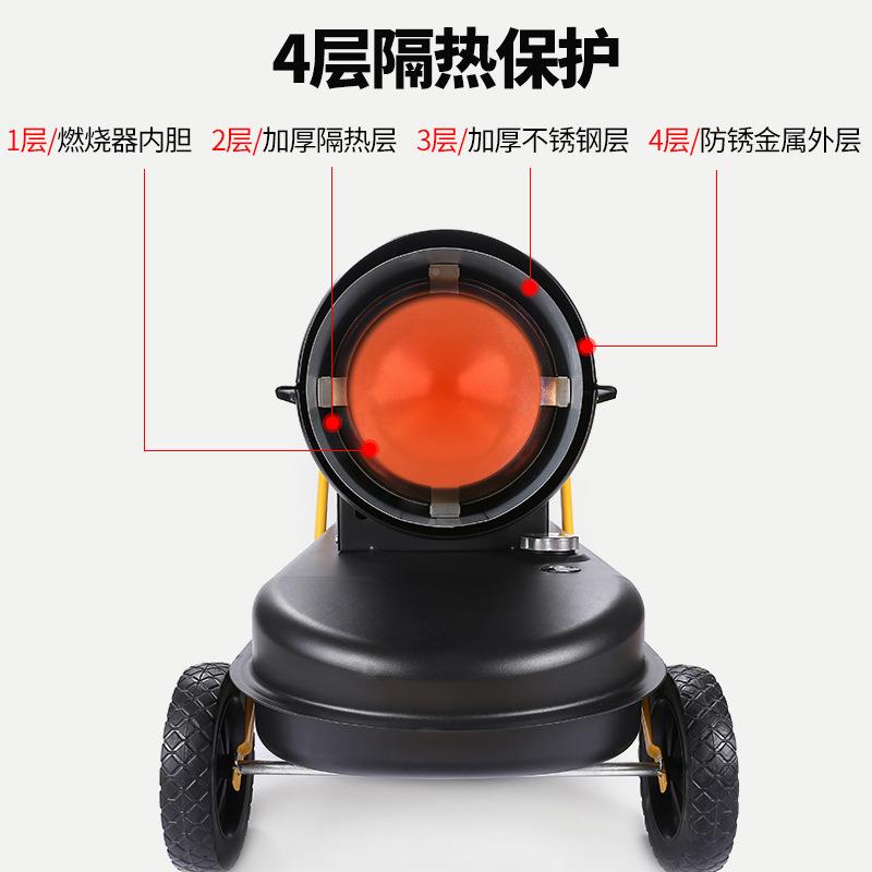 工业外暖风机专业生产野AUK采风暖柴油暖风63KW工机业暖机