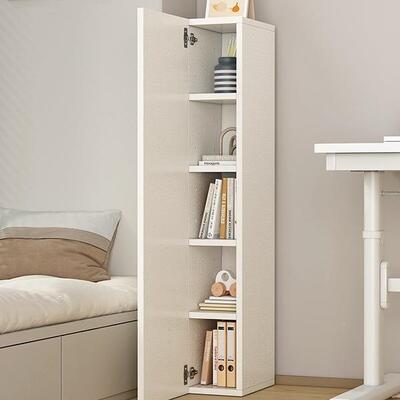 夹收纳细柜实木缝书架F99T6JMT152025墙3边0cm窄柜靠定制超薄储物