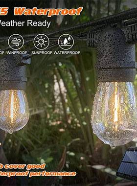 灯大量防水SMRS14串球灯圣诞节日室饰户内装外露营氛围灯led灯串