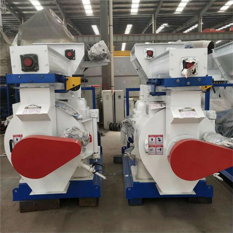 立式环生物颗线粒机锯末成型机秸秆模制粒生产LMS木屑压块机