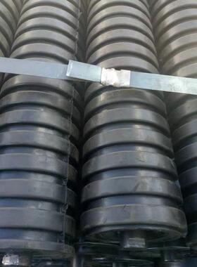 缓冲托辊平面辊RGQ0种异型橡胶托辊18*80胶各5*839槽型聚氨酯橡胶