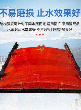 铸铁门一体式PGZ单闸45336向方水利工程圆形镶铜电止动水控制