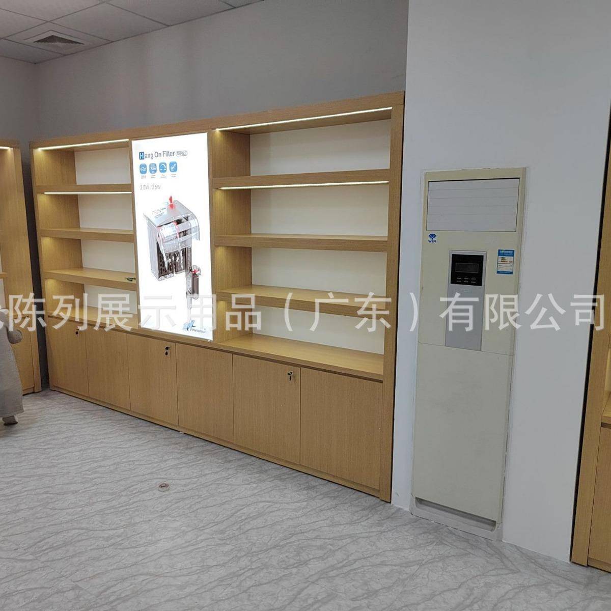 公司展厅样企业展厅议厅墙面展柜PPJ制作会整店设计品间展览道具