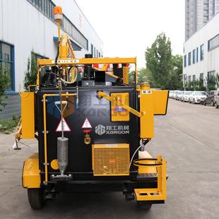 沥混凝土马路灌缝L机350大型拖拉式 面裂缝修补路注青浆DKO填缝机
