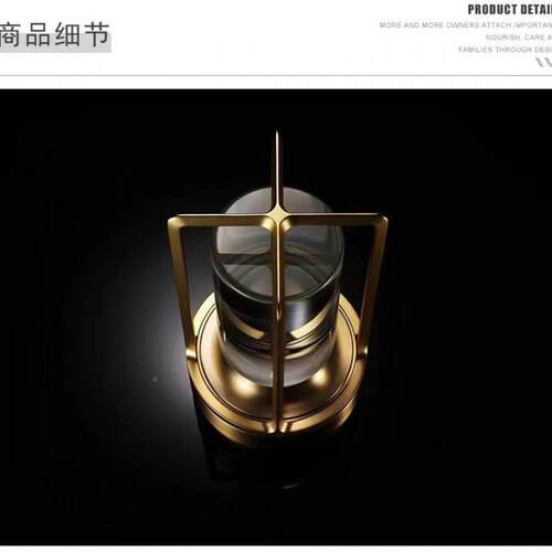 电式SBD轻奢无线卧床头餐厅室摸氛围台灯酒触吧露营桌灯复古充小