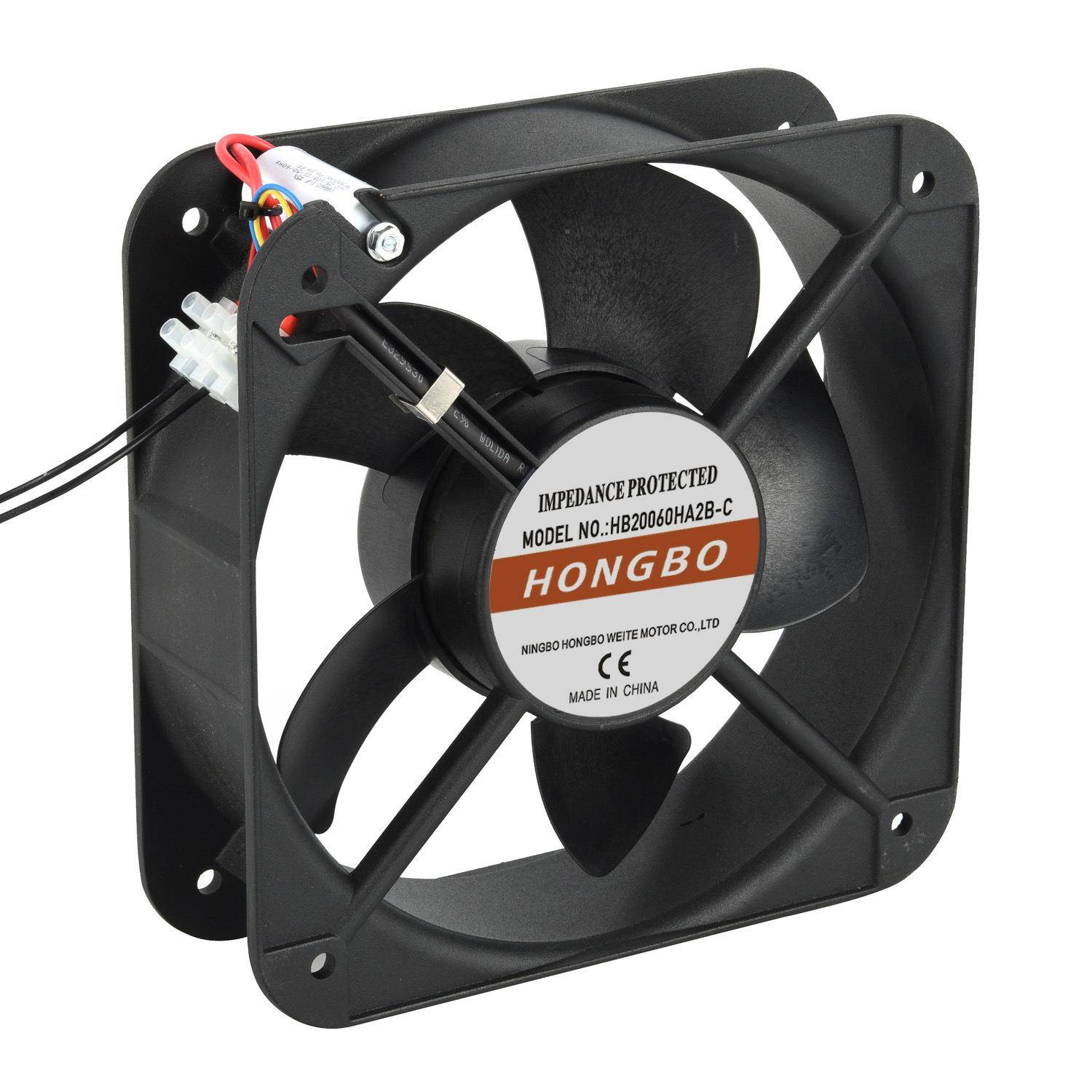 机柜散热风2扇20V配电箱低噪排音流散热风机电气柜风扇AC2轴CCN00