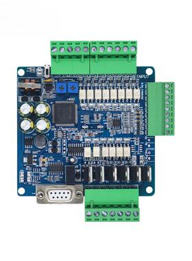 国产PC控制XCB器工控U板FX3-14MT14MLR入编程模拟输输出脉冲计数