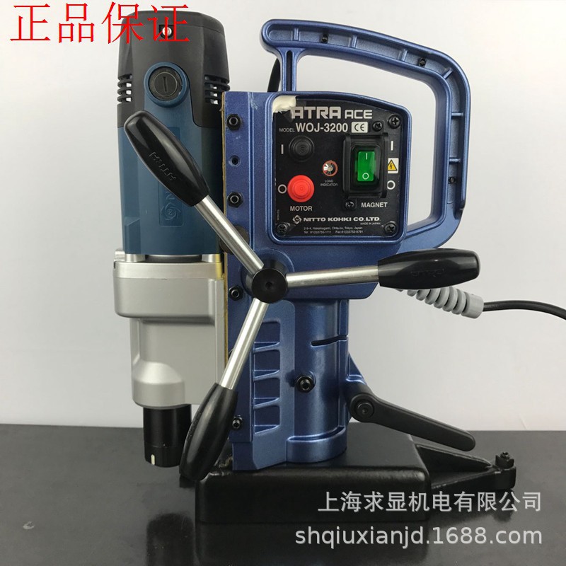 手动磁力钻轻便携带钢板打孔