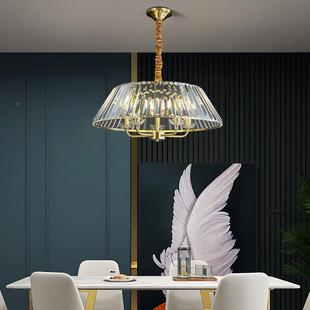 美式吊灯客厅主灯灯复古中客古风餐厅卧室乡吊村古铜84472大厅灯