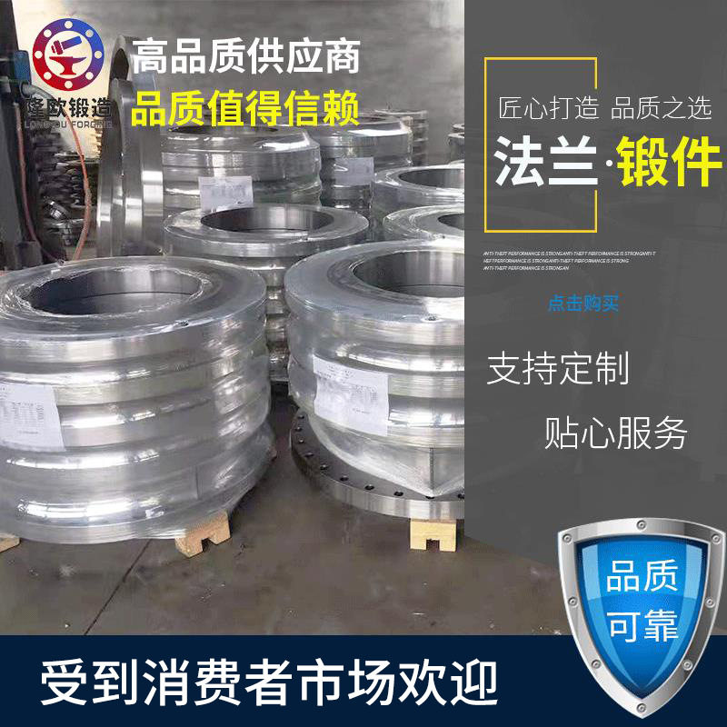 厂家直销压力容器锻打高压法兰 压力容器对焊锻打高压对焊法兰