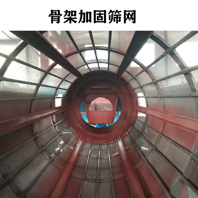 滚筒筛复合筛圆筒筛洗机齿轮传动滚筒筛分机砂石筛分设备宏兴机械