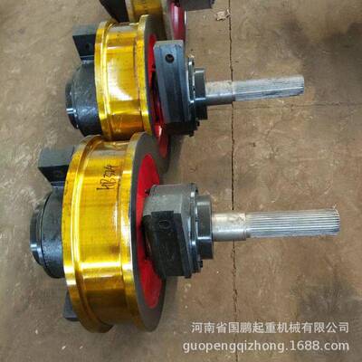 轮双梁小驱动龙门吊VLP行走轨道轮铸钢锻35钢0单边天车行车车轮
